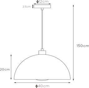 Lucide 45496/01/33 - Luster na lanku SIEMON 1xE27/40W/230V zelená