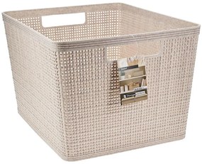 Úložný kôš Beige1, 35x22x29 cm
