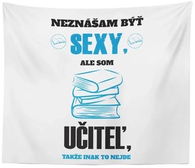 Sablio Deka Neznášam byť sexy, ale som učiteľ: 150x120 cm
