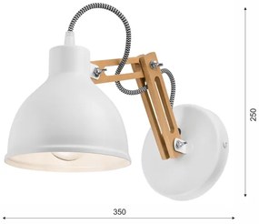 Nástenné svietidlo MARCELLO 1xE27/60W/230V