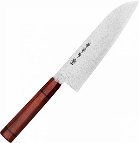 Kanetsune Minamo-Kaze Japonský kuchynský nôž Santoku na zeleninu 60-61HRC 18 cm