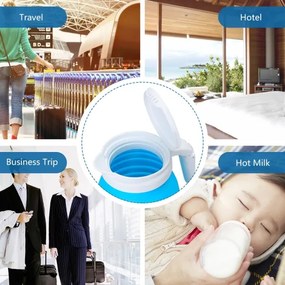 Aigostar - Cestovná rýchlovarná kanvica 600ml 1000W/230V