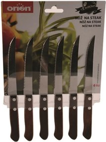 Orion Nerezové nože na steak - 6 ks