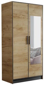 Skriňa Roj 2D 105 craft zlatý