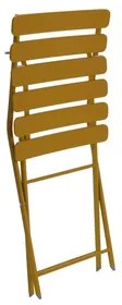 Skladacia záhradná stolička PEONY žltá