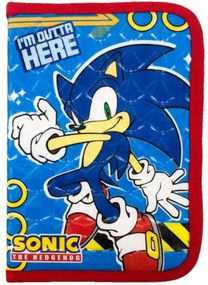 Školský peračník Ježko Sonic - nevybavený, ale štýlový