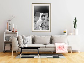 Artgeist Plagát - Profession of Astronaut [Poster] Veľkosť: 40x60, Verzia: Zlatý rám s passe-partout