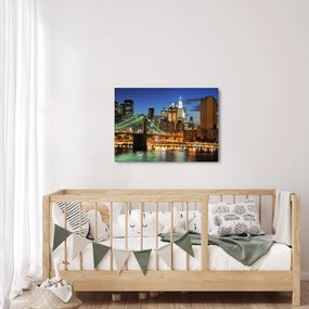 Obraz - Most s New Yorkom (70x50 cm)