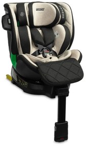 Autosedačka s isofixom TUROX 40-150cm, I-Size, béžová