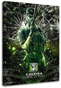 Gario Obraz na plátne Zelená postava hrajúca Rainbow Six Siege - SyanArt Rozmery: 40 x 60 cm