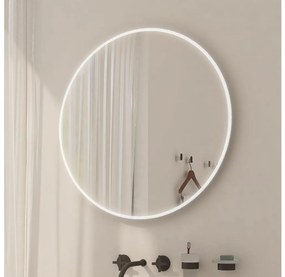 NIMCO ZP 26000R - LED kúpeľňové podsvietené zrkadlo 6500K priemer 60 cm IP44