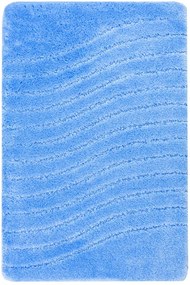 Kúpeľňový koberček Sara svetlomodrý, vlny