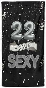 Osuška Stále sexy – čierna (vek: 22)