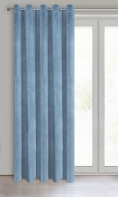 ZATEMŇOVACÍ ZÁVES NA KRÚŽKOCH VILLA 140X250 CM MODRÁ