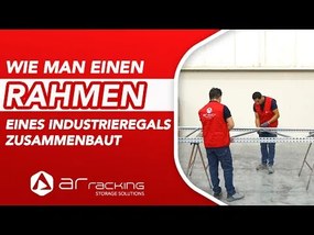 Paletový regál, základný modul, 3 polia, konfigurovateľné úrovne a rozmery