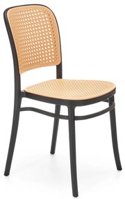 Jedálenská stolička K483 - prírodná / čierna