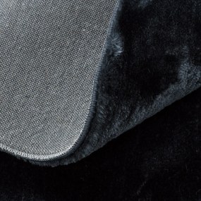 Dywany Łuszczów, Kusový koberec Visco Rabbit Dark grey 5 kruh, 200x200 (priemer) kruh, šedá, detská izba