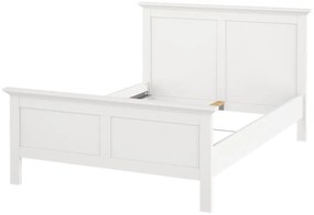 Biela dvojlôžková posteľ 140x200 cm Paris – Tvilum