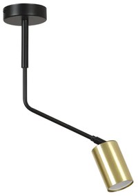 VERNO 1 | dizajnová stropná lampa Farba: Čierna