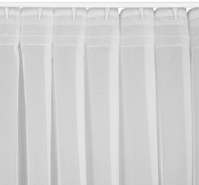 ZÁCLONA NA PÁSKE SIMONE 140X300 CM BIELA