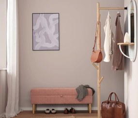 Čalúnená lavica s odkladacím priestorom