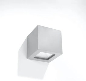 Sollux SL.0871 - Nástenné svietidlo LEO 1xE27/60W/230V šedá