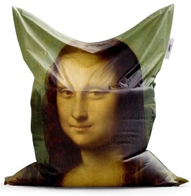 Sablio Sedací vak Mona Lisa - Leonardo da Vinci - 200x140 cm