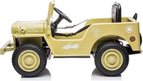 LEAN CARS JH-103 Khaki 4x4 batériové auto