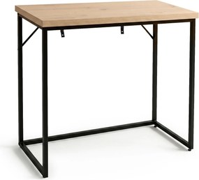 Konzolový stolek Origo 90 cm černý/dub Artisan