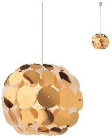 Redo 01-1508 - Luster na lanku ODEON 1xE27/42W/230V pr. 36 cm zlatá