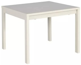 Konferenčný stolík FROST 50x50 cm, krémový