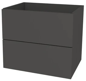 Mereo, Mereo Ponte, kúpeľňová skrinka 61 cm, Multidecor, Šedá diamant, MER-CN290SSEDD