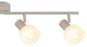 Globo 54317-4 - Bodové svietidlo PLANTA 4xE14/40W/230V