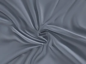 Saténové prestieradlo s gumou tmavo sivé 80x200 cm