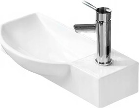 Mexen Hugo umývadlo na dosku ľavá 50 x 23 cm biela - 21255000L
