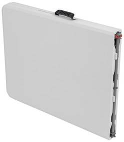 Cateringový skladací set Vivas 1+2L 180x70 cm - sivá / biela