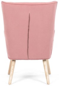 Kreslo s ušami PINK2, ružová