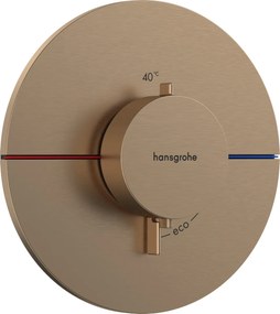 Hansgrohe ShowerSelect Comfort S, termostat pod omietku, kartáčovaný bronz, HAN-15559140