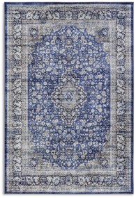 Hanse Home Special Collection Kusový koberec Asya 106039 Dark blue, Cream - 80x150 cm