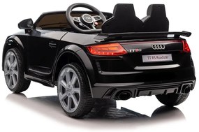 LEAN CARS ELEKTRICKÉ AUTÍČKO Audi TT-RS   - ČIERNE - MOTOR 2x45W- BATÉRIA - 12V7Ah- 2022