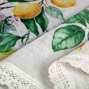 KRÁTKA ZÁCLONA NA PÁSKE CLOE 150X60 CM VIACFAREBNÁ