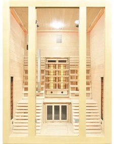 Infrasauna Oslo 150x150x200 cm 2625 W pre 2 osoby J40150