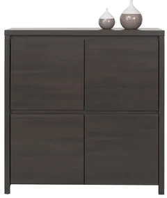 Skrinka BRW Kaspian KOM4D (Wenge). Akcia -30%. Vlastná spoľahlivá doprava až k Vám domov. 735073