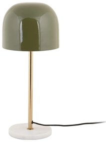 Kaki stolová lampa s kovovým tienidlom (výška 50 cm) Manta – Leitmotiv