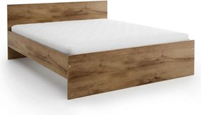 Posteľ ELISA 160 x 200 cm, dub artisan Rošt: Bez roštu, Matrac: Matrac Coco Maxi 20 cm