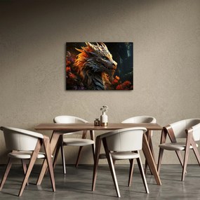 Obraz - Drak (70x50 cm)