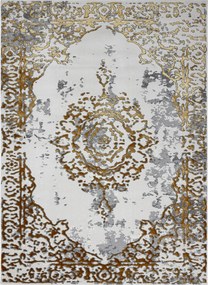 Kusový koberec Allure 1961 gold/white, 160x220, žltá, kancelária, Dywany Łuszczów
