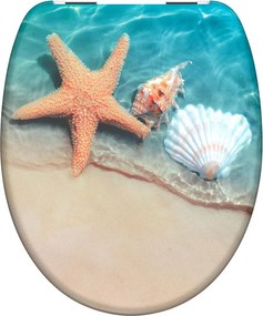 Eisl Sanitär WC sedadlo Duroplast Soft Close Beach 82196