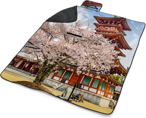 Sablio Plážová deka Čínska vežička: 200x140 cm