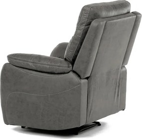 Polohovacie kreslo sivé TV-4092 GREY3